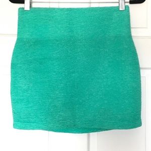 BCBGeneration Turquoise Blue Bodycon Mini Skirt